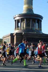 Berlin Marathon - Start der Läufer