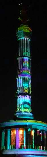 Berlin illumininated - Victory Column