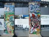 Graffiti an der Berliner Mauer