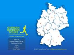 Karte German Running Tours
