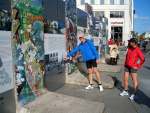 Running in Berlin - Run and see the Berlin Wall - The Wall at the Potsdamer Platz