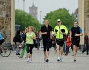 Exercise for health & sightsee Berlin