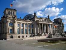 Reichstag building, since 1999 seat of the German parliament