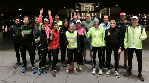 Lauftraining mit Sightseeing im Gelände