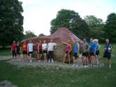 Lauftraining mit Sightseeing im Gelände