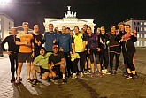 Lauftraining am Brandenburger Tor